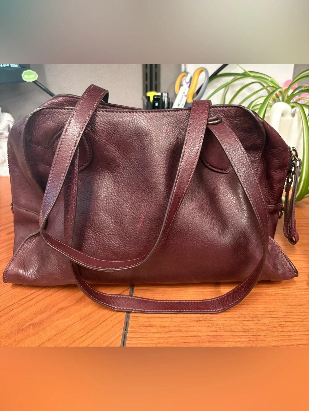 Parker Thatch Medium Jack Heritage Broken in Leather Oxblood